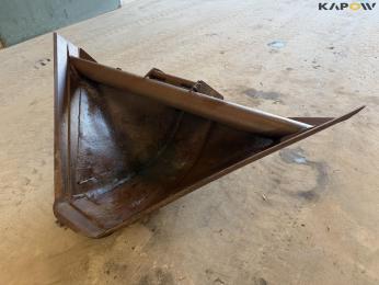 Bucket with Hydrema hitch