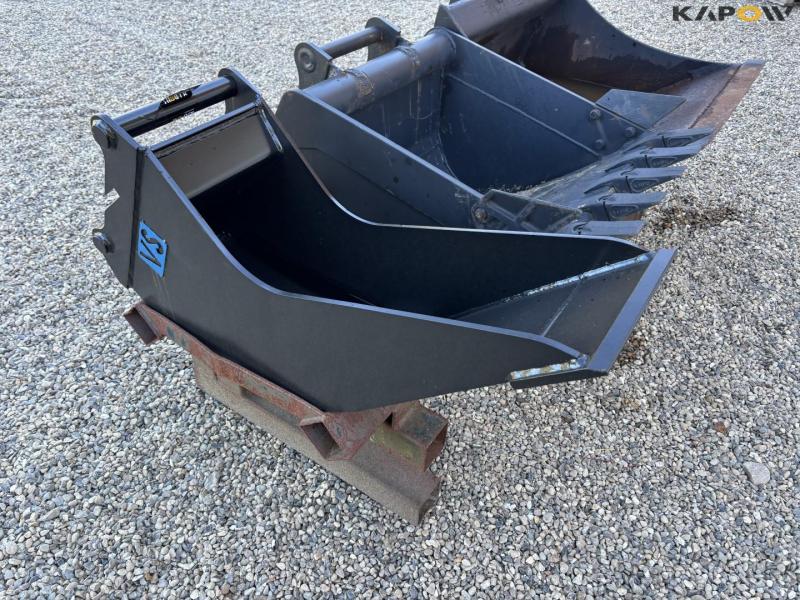 Buckets with Hydrema hitch 8