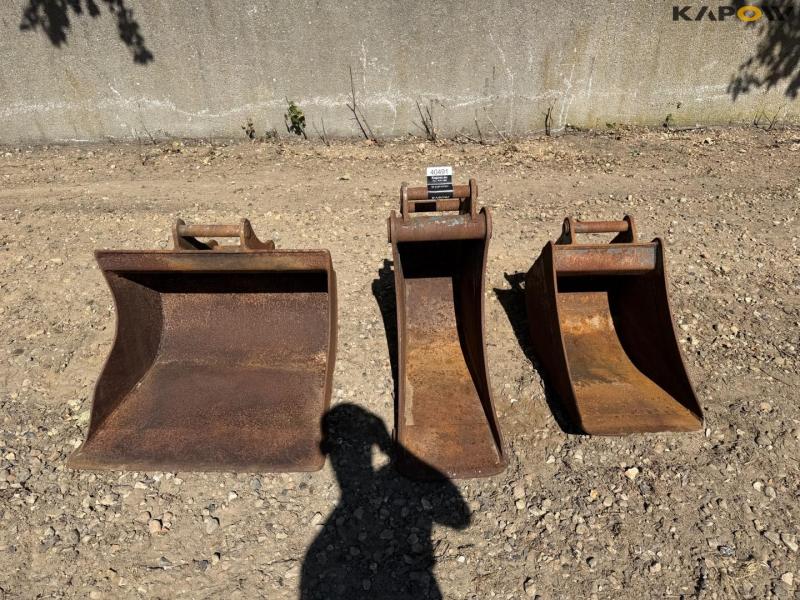 Buckets with S40 hitch - 3 pcs. 2