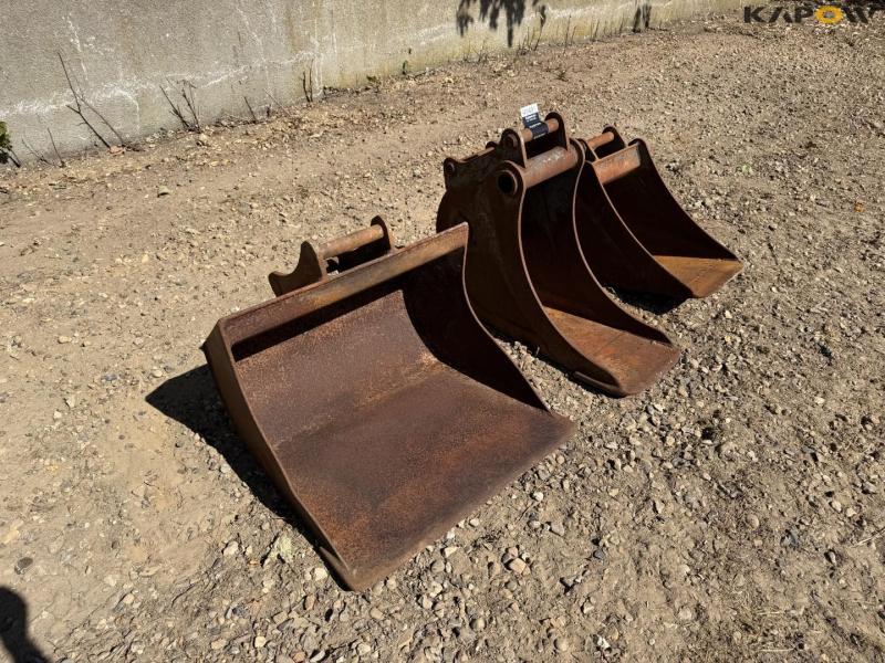 Buckets with S40 hitch - 3 pcs. 3