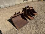 Buckets with S40 hitch - 3 pcs. 3