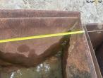 Bucket holder with bucket 12