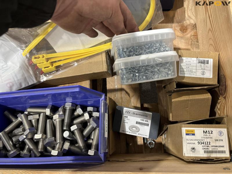 Screws, bolts and nuts, etc. 6