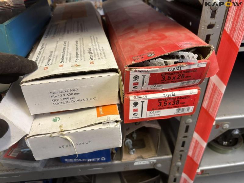 Screws and miscellaneous 60