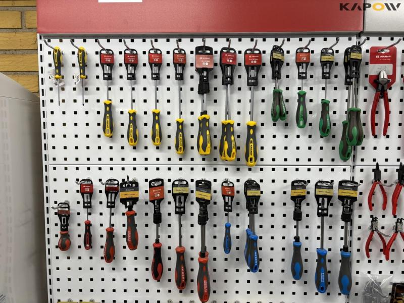 Screwdrivers, hammers, battery chargers and miscellaneous 2