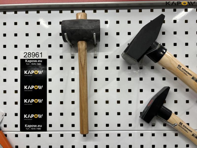 Screwdrivers, hammers, battery chargers and miscellaneous 32