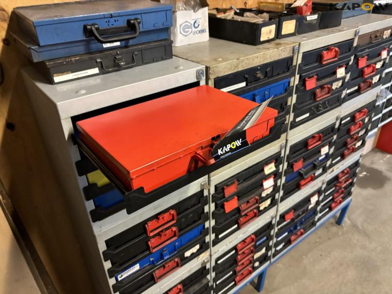 Drawer rack with miscellaneous items 12