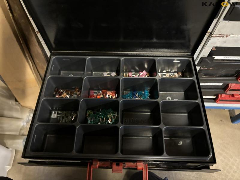 Drawer rack with miscellaneous items 22