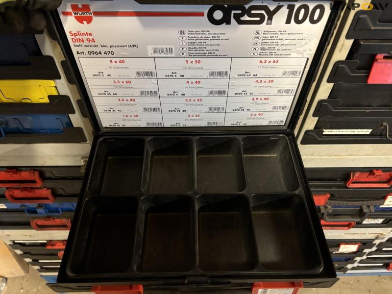 Drawer rack with miscellaneous items 29