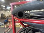 Hose rack with various hoses 10