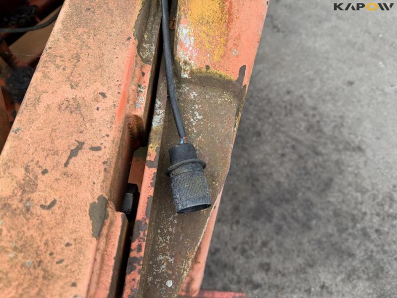 Snowplow with three-point hitch A-frame 20