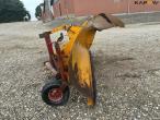 Snowplow with three-point hitch 2