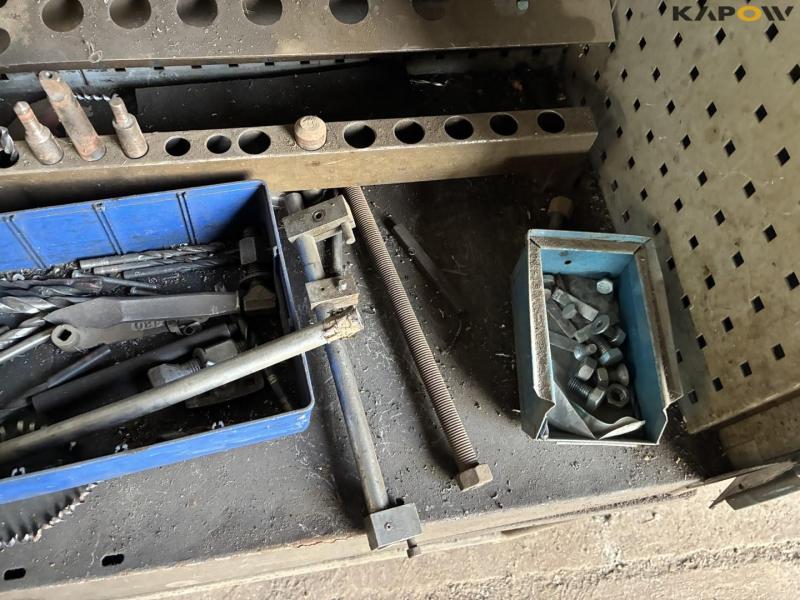 Column table machine with accessories and table 28