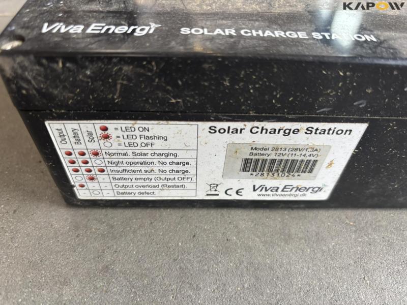 Solar cell system for charging 21