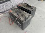 Solar cell system for charging 15