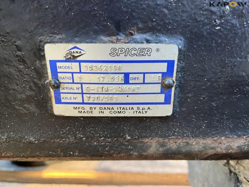 Spicer front axle for Valtra 6350 tractor 12