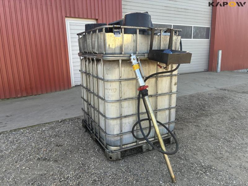 Waste oil equipment with pump 1