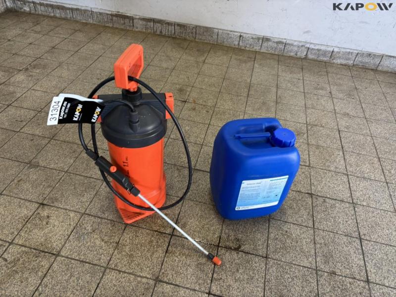 Spraying and disinfection 2