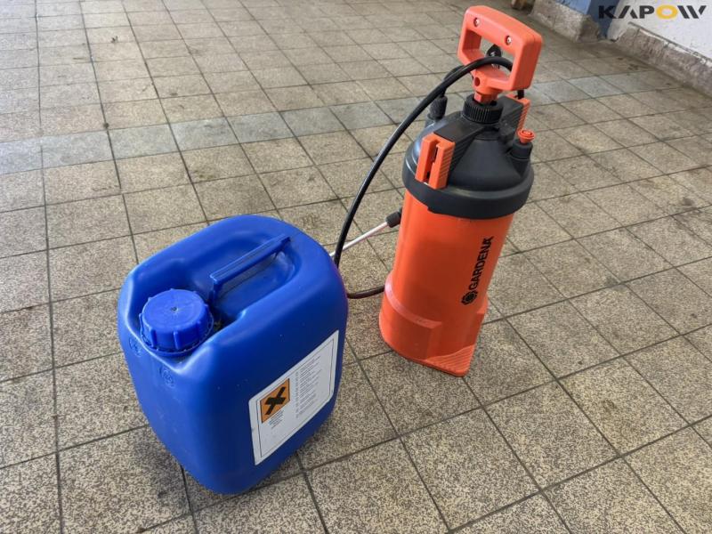 Spraying and disinfection 5