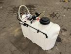 Spray tank with pump 1