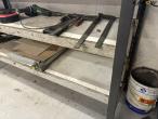 Steel shelf with contents 4