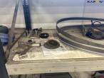 Steel shelf with contents 32