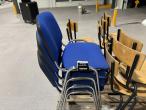 Stacking chairs 12 pcs. 9