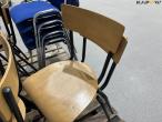 Stacking chairs 12 pcs. 13