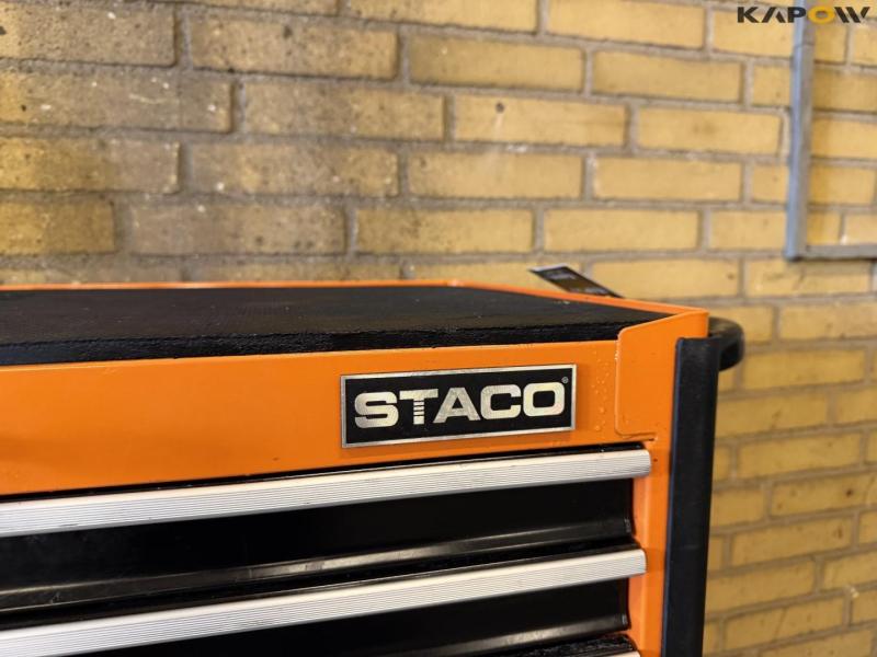 Staco tool trolley with contents 6