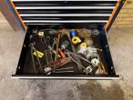 Staco tool trolley with contents 12