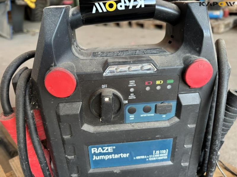 Jump starting equipment 12