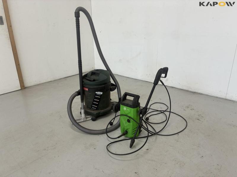 Vacuum cleaner and high-pressure cleaner 1
