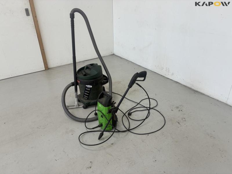 Vacuum cleaner and high-pressure cleaner 6