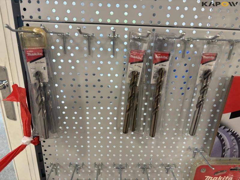 Large batch of drills, cutting discs and miscellaneous 9