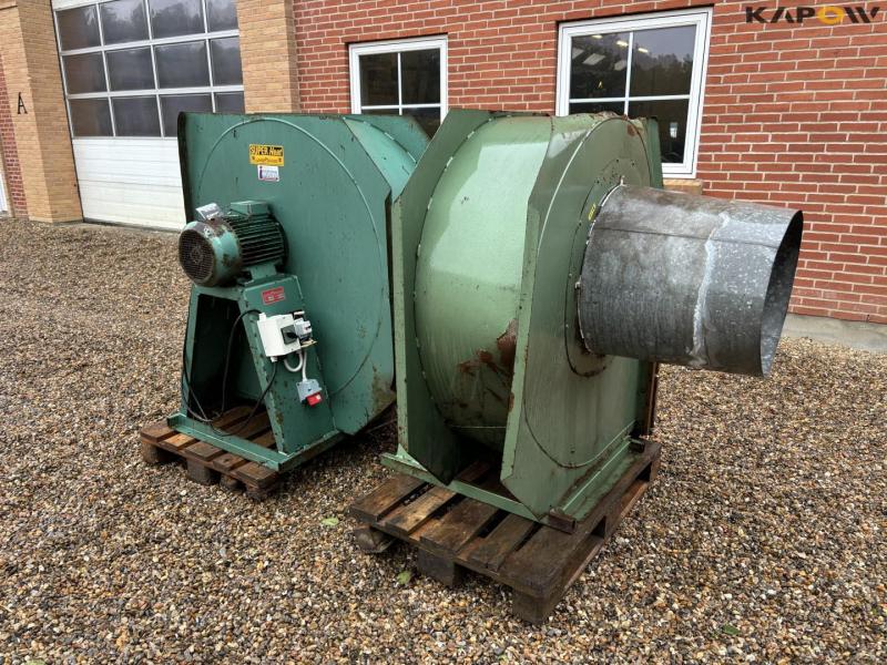 Super heat fan for grain drying 1