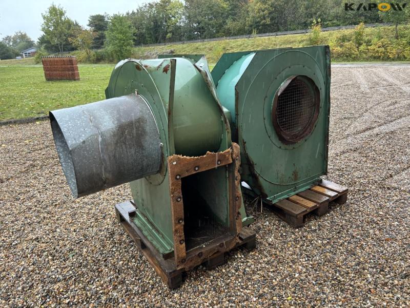 Super heat fan for grain drying 7