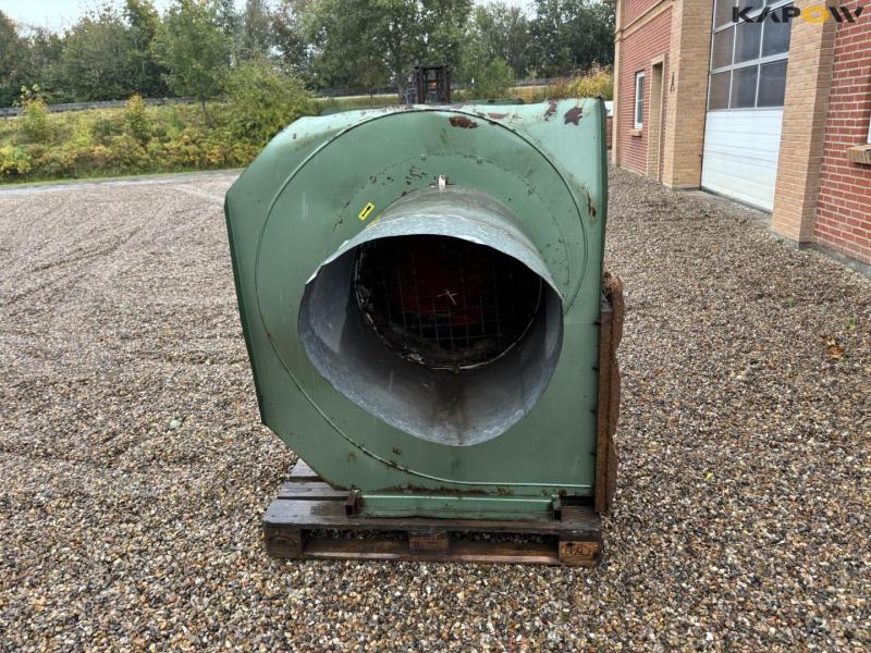 Super heat fan for grain drying 8