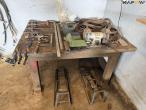 Welding table, bench grinder and miscellaneous 1