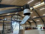 Swing arm with electric control 8