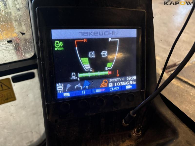 Takeuchi TB1140 excavator 43