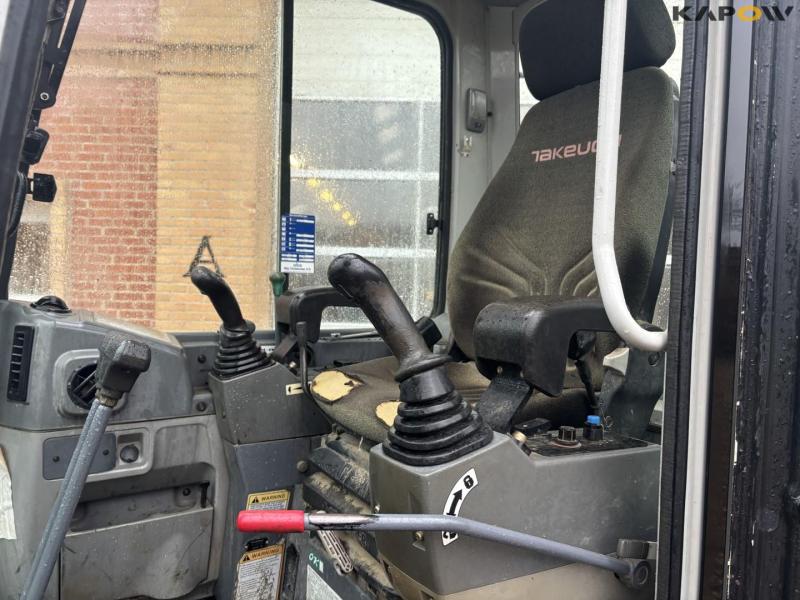 Takeuchi TB250 excavator 22