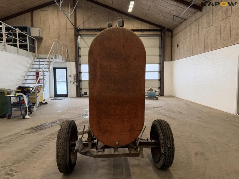 Tanker truck with pump. 5