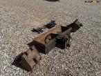 Tilt grader bucket + two digging buckets and brackets 3