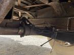 Dry truck trailer with blower and tarpaulin 16