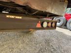 Dry truck trailer with blower and tarpaulin 24