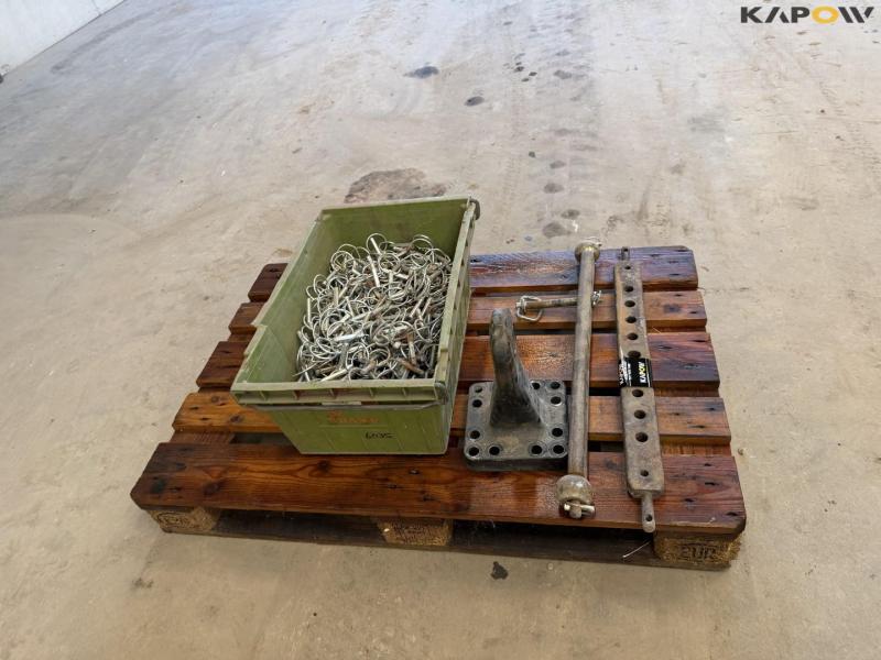 Drawbar and split ring 2