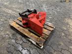 Wood chipper with Hydrema hitch 5
