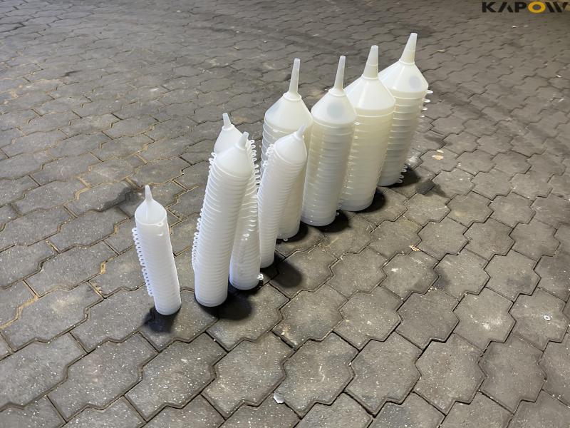 Funnels in different sizes - New 7