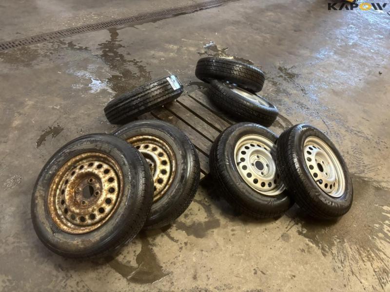 Trailer wheels - 7 pcs. 4