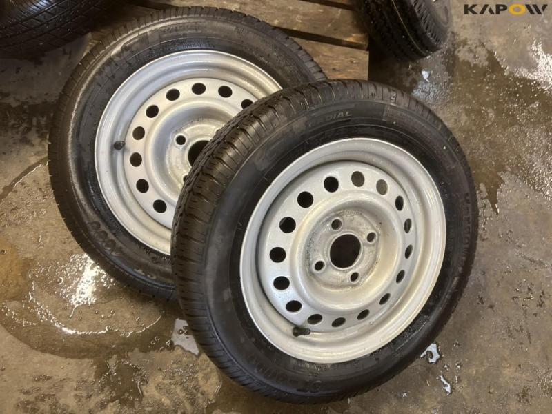 Trailer wheels - 7 pcs. 8